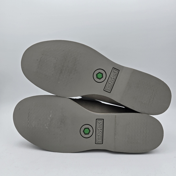 NWOT Timberland Women's Classic Leather Boat Shoes/Loafers, Grey, Size 8 - Picture 12 of 16